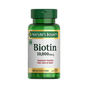 Nature's Bounty Biotin 10000mcg - 120 Softgels